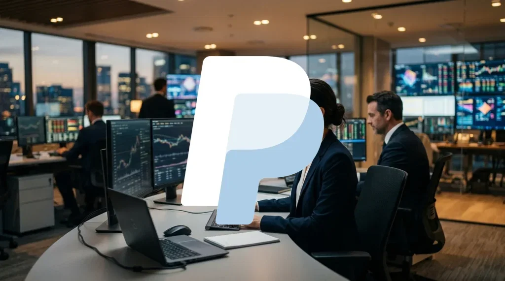 PayPal Aktie: Truist senkt Kursziel PayPal Aktie - Beitragsbild (KI-generiertes Symbolbild)
