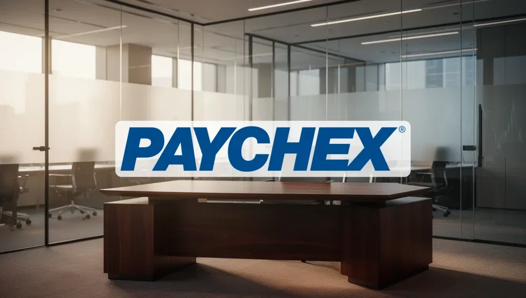 Paychex Aktie: Stifel kappt Kursziel Paychex Aktie - Beitragsbild (KI-generiertes Symbolbild)