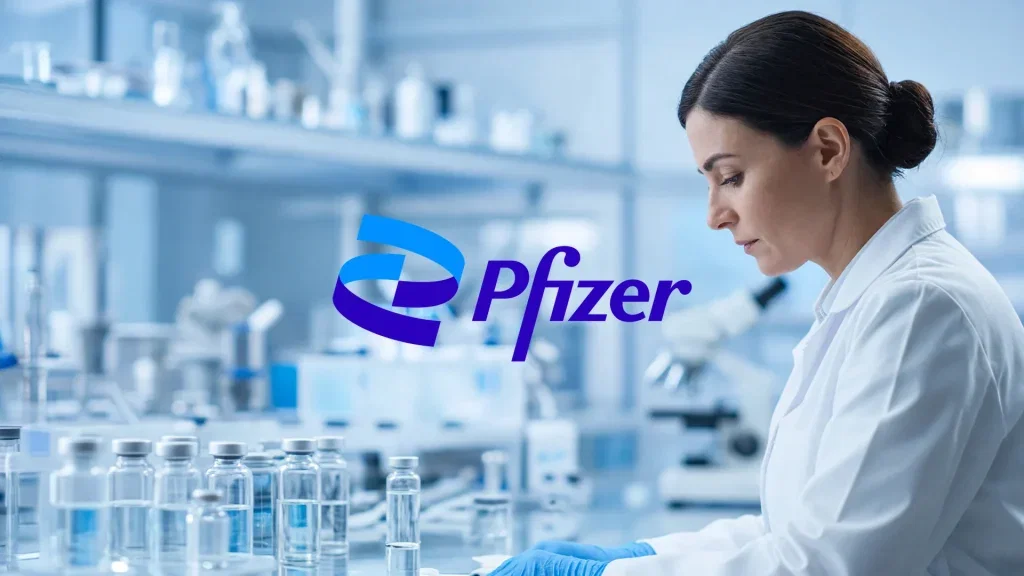 Pfizer Aktie - Beitragsbild (KI-generiertes Symbolbild)