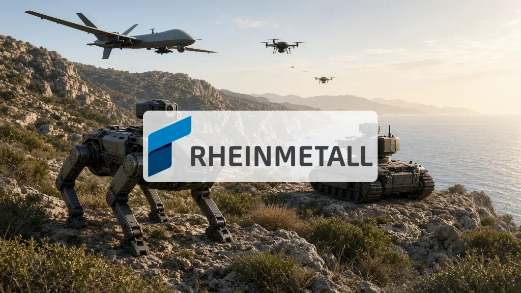 Rheinmetall Aktie: Marine als neues Standbein Rheinmetall Aktie - Beitragsbild (KI-generiertes Symbolbild)