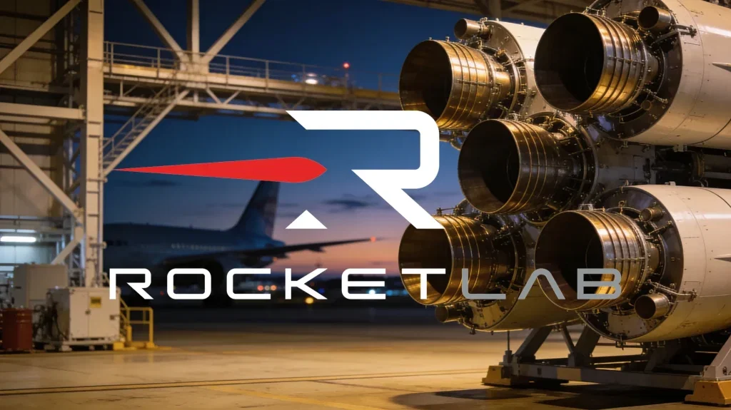 Rocket Lab Aktie: ARK stockt trotz Kursdruck auf Rocket Lab Aktie - Beitragsbild (KI-generiertes Symbolbild)