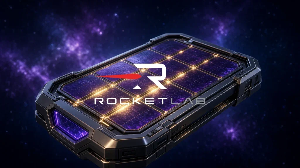 Rocket Lab Aktie: Apex-Solarzelle geht in Produktion Rocket Lab Aktie - Beitragsbild (KI-generiertes Symbolbild)