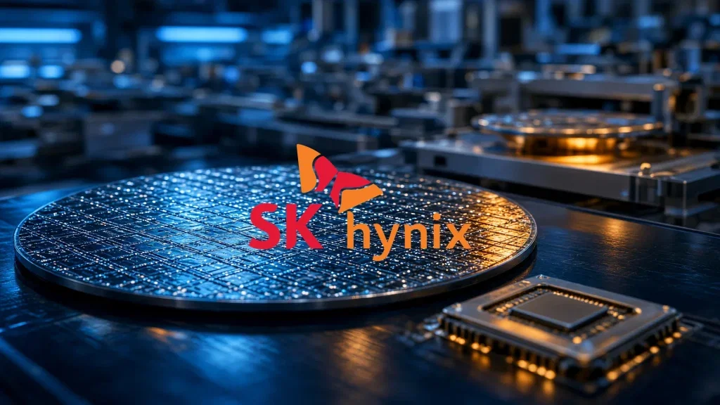 SK Hynix Aktie: Zwei Trümpfe zugleich SK Hynix Aktie - Beitragsbild (KI-generiertes Symbolbild)