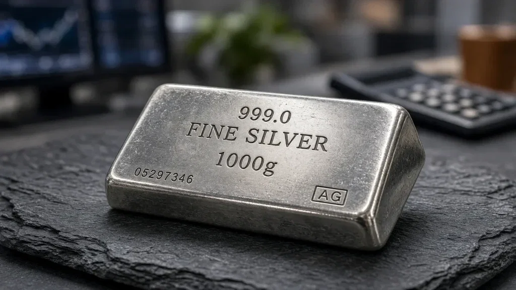 Silber Preis: Sinkende Renditen stützen Notierung Silber Preis Aktie - Beitragsbild (KI-generiertes Symbolbild)