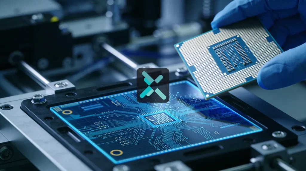 Sivers Semiconductors Aktie: Wechsel zum hybriden Fertigungsmodell Sivers Semiconductors Aktie - Beitragsbild (KI-generiertes Symbolbild)