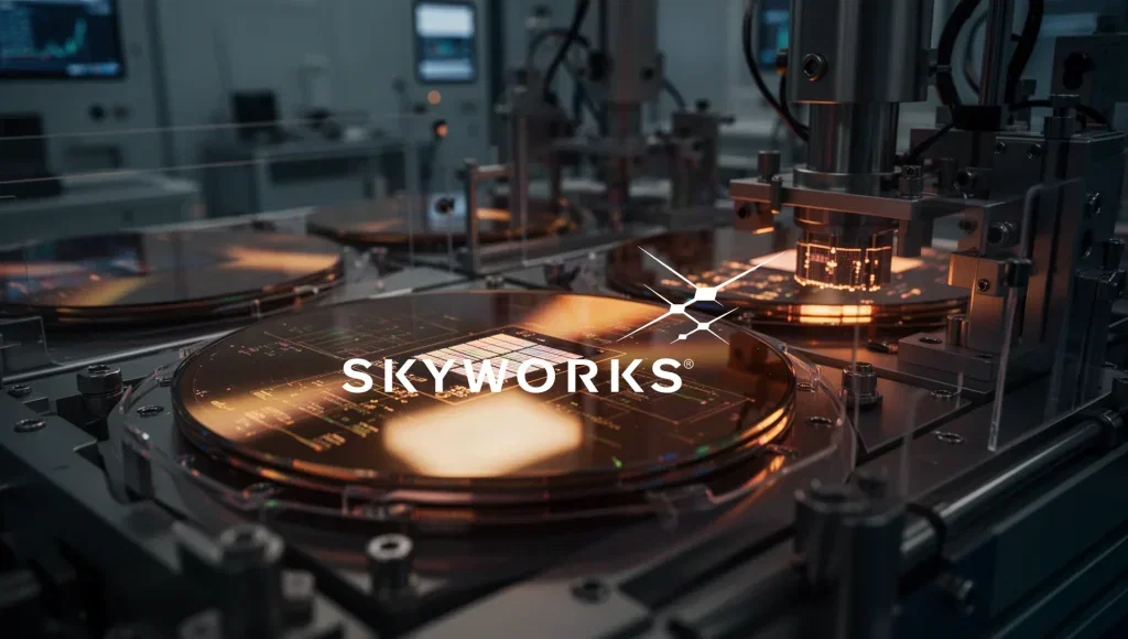 Skyworks Aktie: Alle Genehmigungen für Qorvo-Fusion erhalten Skyworks Aktie - Beitragsbild (KI-generiertes Symbolbild)