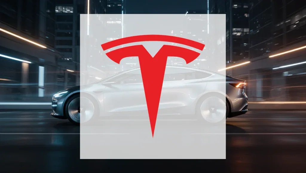 Tesla Aktie - Beitragsbild (KI-generiertes Symbolbild)