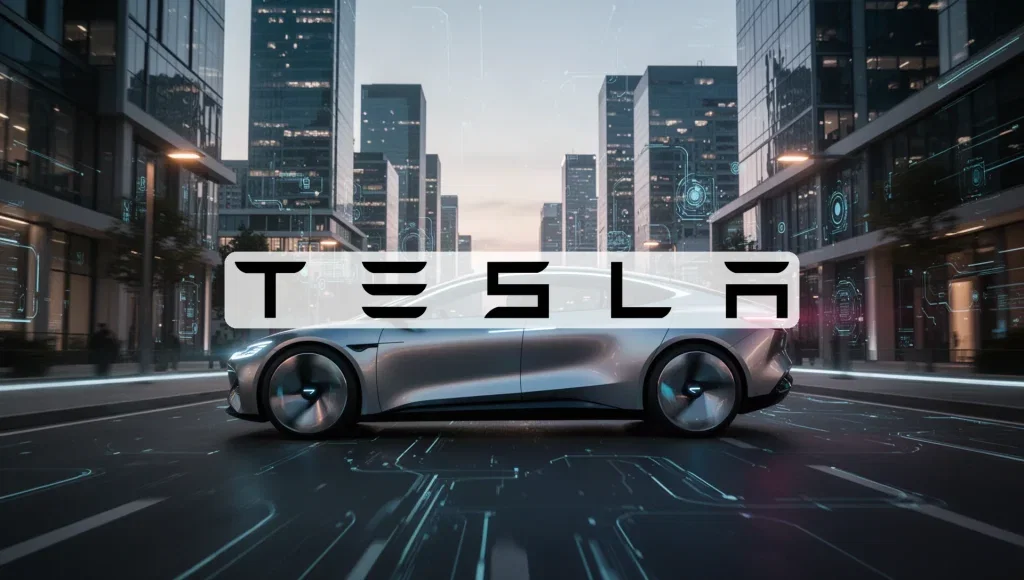 Tesla Aktie: NHTSA prüft Cybercab-Zertifizierung Tesla Aktie - Beitragsbild (KI-generiertes Symbolbild)