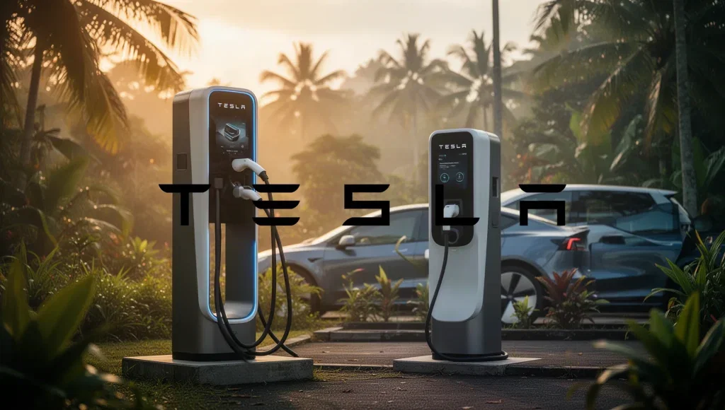 Tesla Aktie: Vietnam als neues Testfeld Tesla Aktie - Beitragsbild (KI-generiertes Symbolbild)