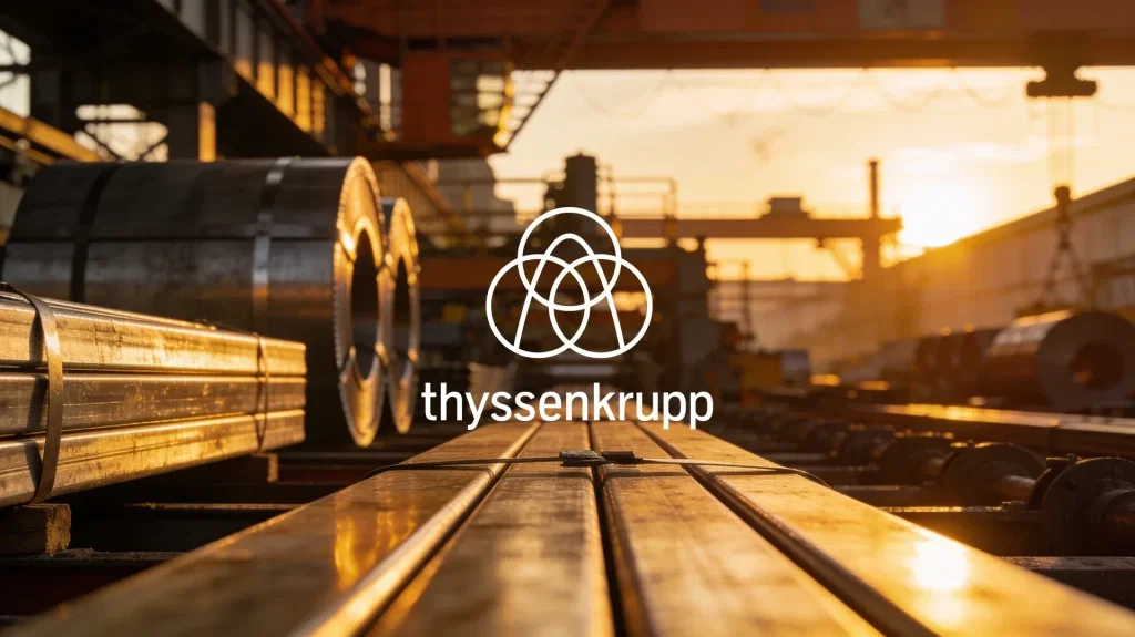 Thyssenkrupp Aktie - Beitragsbild (KI-generiertes Symbolbild)