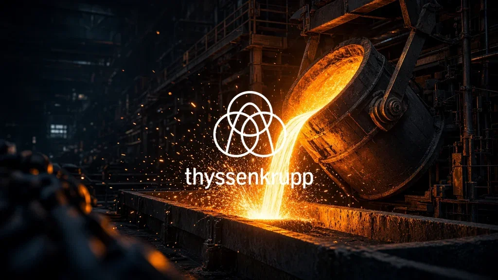 Thyssenkrupp Aktie: Steel-EBIT verdoppelt sich Thyssenkrupp Aktie - Beitragsbild (KI-generiertes Symbolbild)