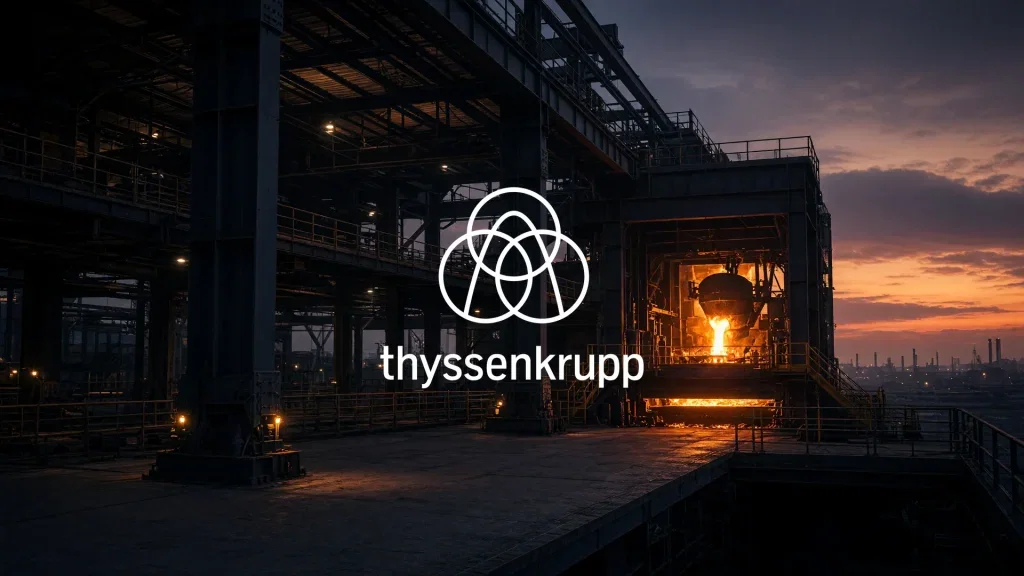 Thyssenkrupp Aktie - Beitragsbild (KI-generiertes Symbolbild)