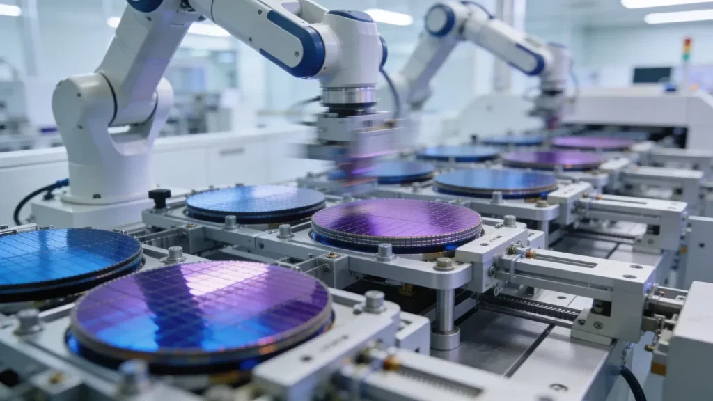 VanEck Semiconductor UCITS ETF: 7,3 Mrd Euro AUM im August VanEck Semiconductor UCITS ETF Aktie - Beitragsbild (KI-generiertes Symbolbild)