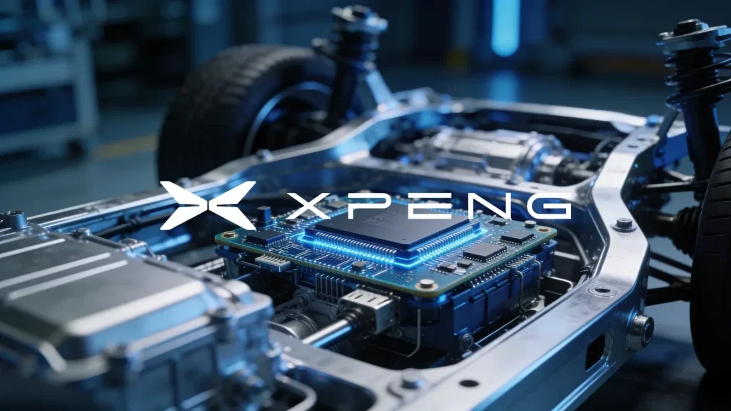 XPeng Aktie: Turing-Chips sollen ausländische Autobauer anlocken XPeng Aktie - Beitragsbild (KI-generiertes Symbolbild)