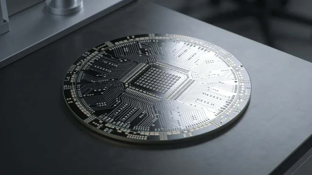 iShares MSCI Global Semiconductors ETF: 2,6 Prozent Plus auf KI-Ankündigungen iShares MSCI Global Semiconductors UCITS ETF USD Acc Aktie - Beitragsbild (KI-generiertes Symbolbild)