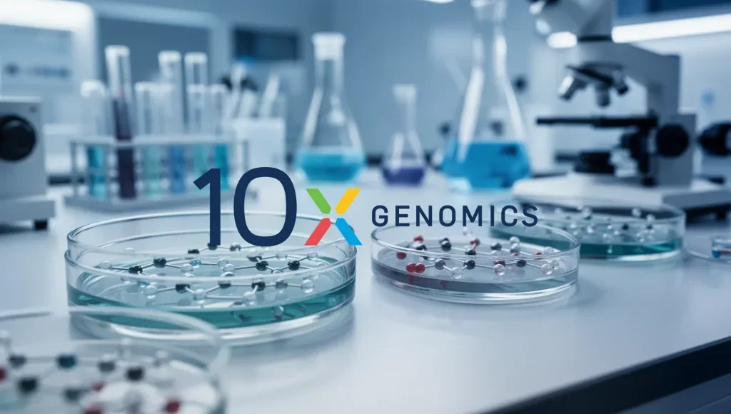 10X Genomics Aktie: Fred Hutch plant Krebsforschung 10X Genomics Aktie - Beitragsbild (KI-generiertes Symbolbild)