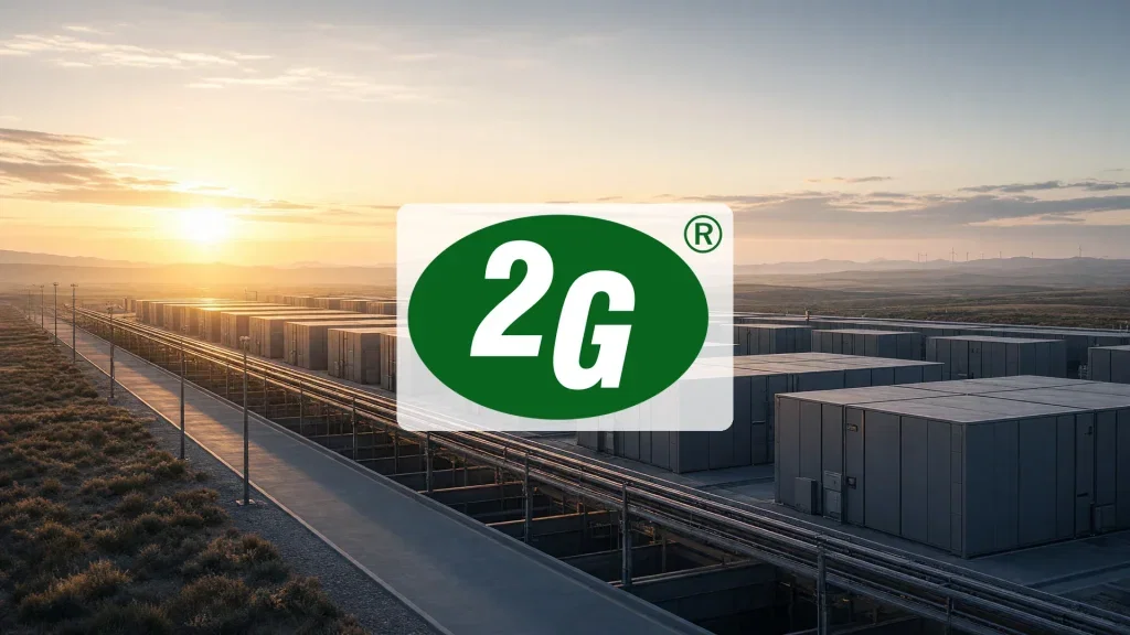 2G Energy Aktie: Energy Vault bestellt 275 MW 2G Energy Aktie - Beitragsbild (KI-generiertes Symbolbild)