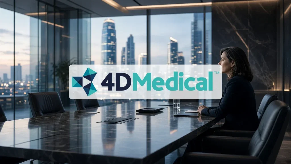 4Dmedical Aktie: Aktionärs-Revolte in Melbourne? 4Dmedical Ltd Aktie - Beitragsbild (KI-generiertes Symbolbild)