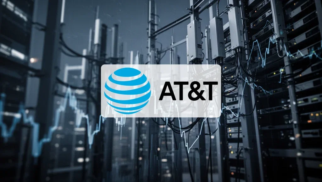 AT&T Aktie: SpaceX wird zum Rivalen AT&T Aktie - Beitragsbild (KI-generiertes Symbolbild)