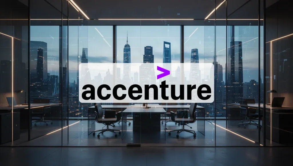 Accenture Aktie: China-Verkauf wird geprüft Accenture Aktie - Beitragsbild (KI-generiertes Symbolbild)