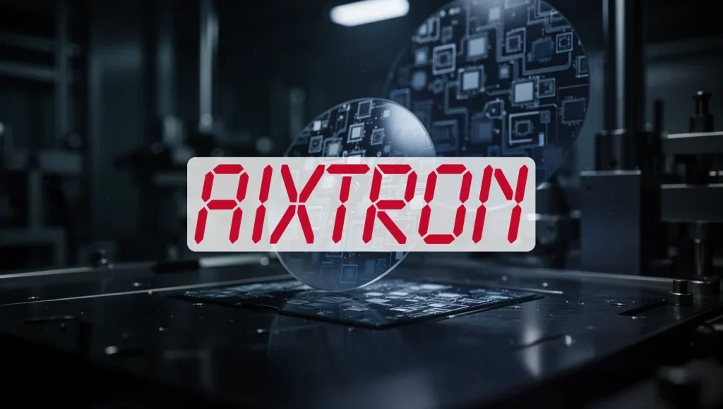 Aixtron: Aktie verliert wegen Branchensorgen Aixtron Aktie - Beitragsbild (KI-generiertes Symbolbild)