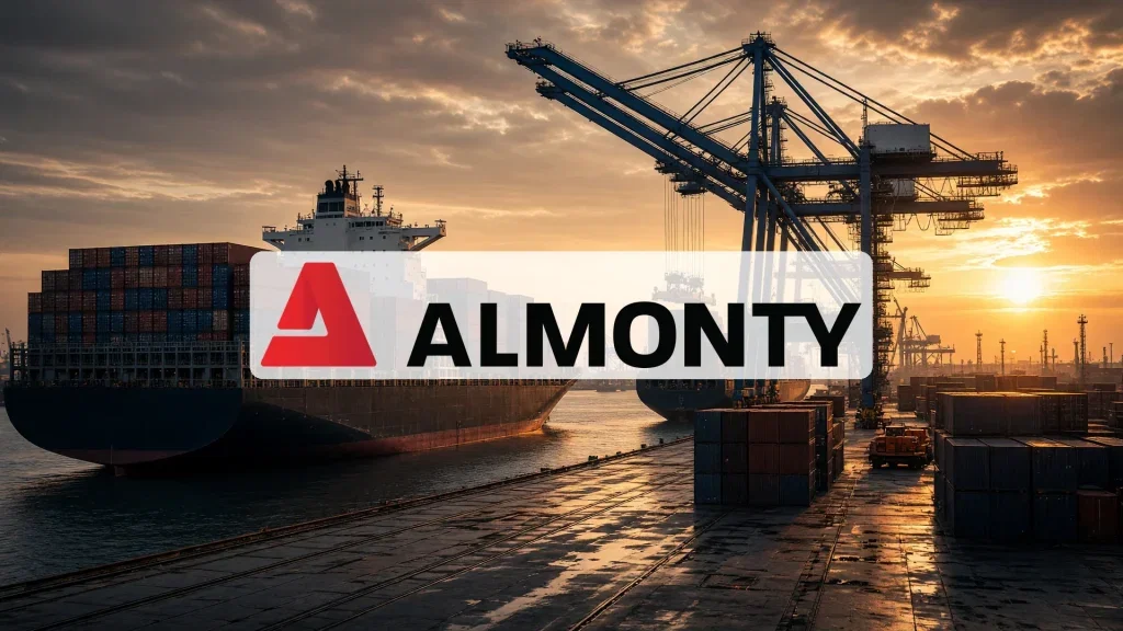 Almonty Aktie: Erste Schiffsladung für 24. Oktober gebucht Almonty Aktie - Beitragsbild (KI-generiertes Symbolbild)