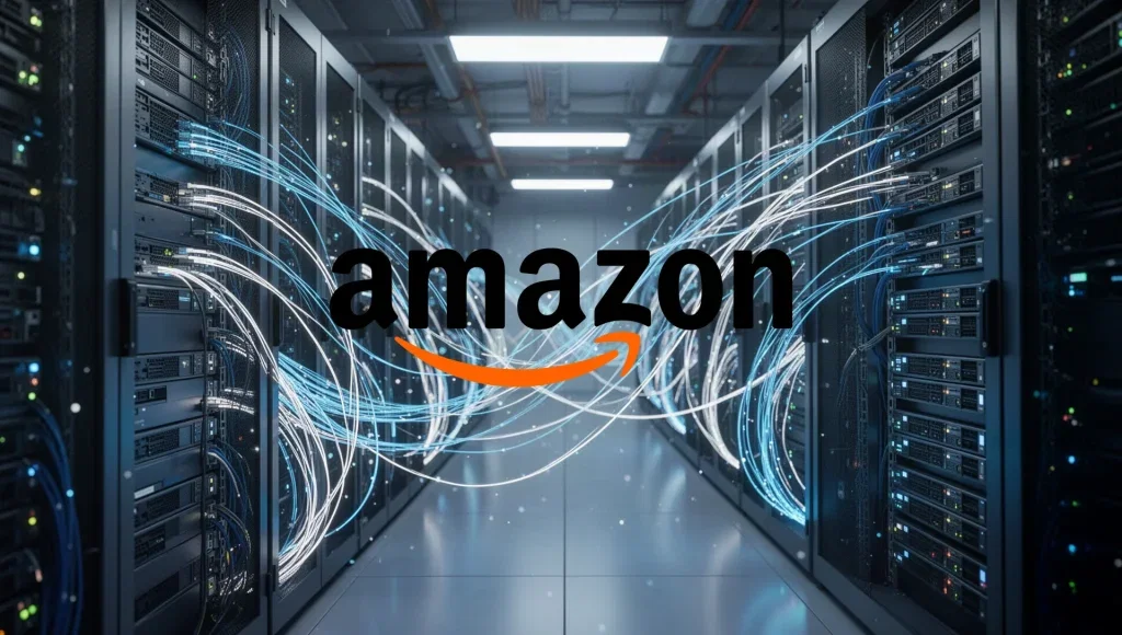 Amazon Aktie: AWS-Kapazitäten sollen sich verdoppeln Amazon Aktie - Beitragsbild (KI-generiertes Symbolbild)