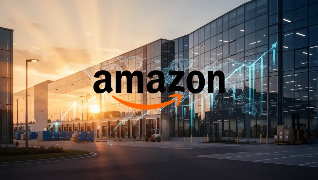 Amazon Aktie: Tigress erhöht Kursziel auf 385 Dollar Amazon Aktie - Beitragsbild (KI-generiertes Symbolbild)