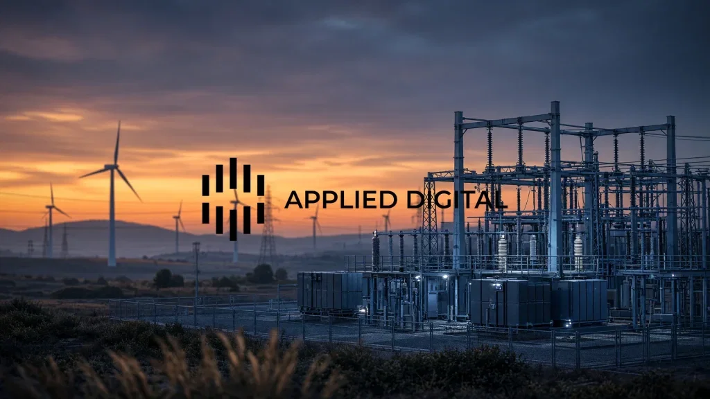 Applied Digital Aktie: Stromtochter Base Electron plant IPO Applied Digital Aktie - Beitragsbild (KI-generiertes Symbolbild)