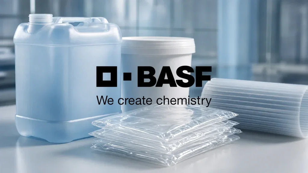 BASF Aktie: Fakuma-Neuheiten für Verpackungen angekündigt BASF Aktie - Beitragsbild (KI-generiertes Symbolbild)