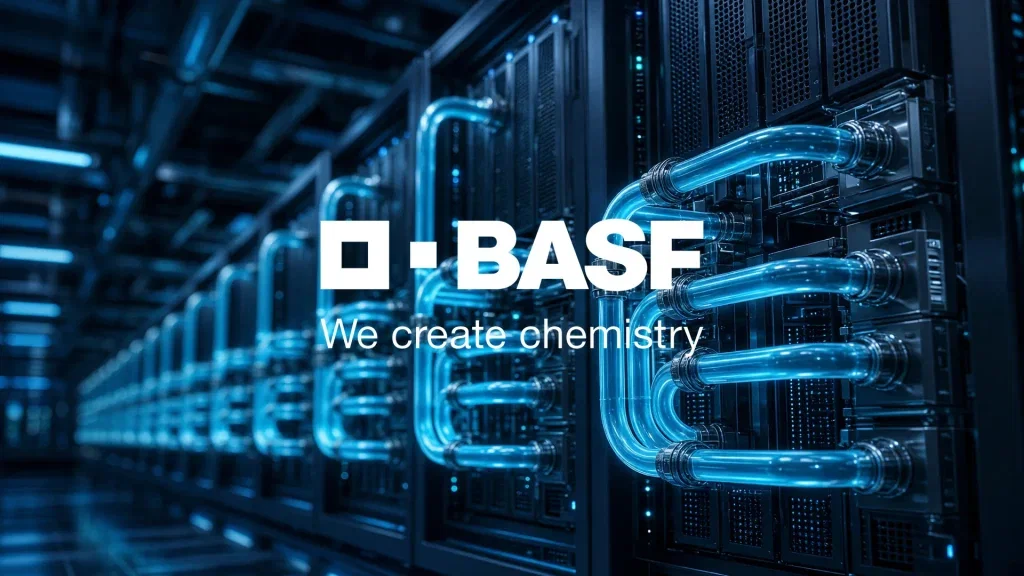 BASF Aktie: GLYTHERMIN für Rechenzentren gestartet BASF Aktie - Beitragsbild (KI-generiertes Symbolbild)
