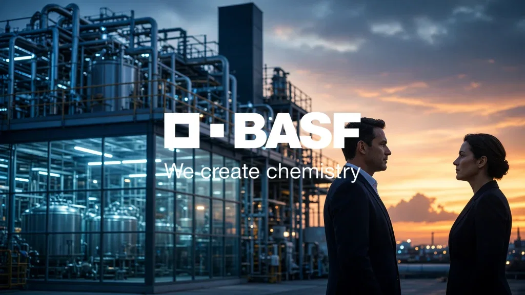 BASF Aktie: Höheres Evonik-Gebot an Einsicht gekoppelt BASF Aktie - Beitragsbild (KI-generiertes Symbolbild)