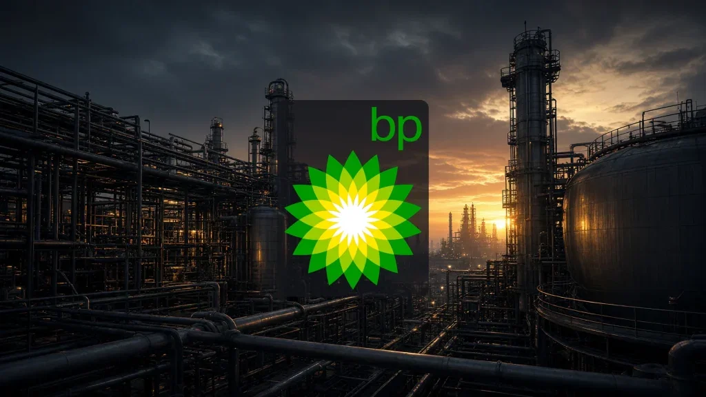 BP: Aktie springt nach Brent-Rallye BP Aktie - Beitragsbild (KI-generiertes Symbolbild)