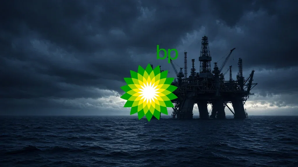 BP Aktie: Isaias stoppt Förderung auf Na Kika BP Aktie - Beitragsbild (KI-generiertes Symbolbild)