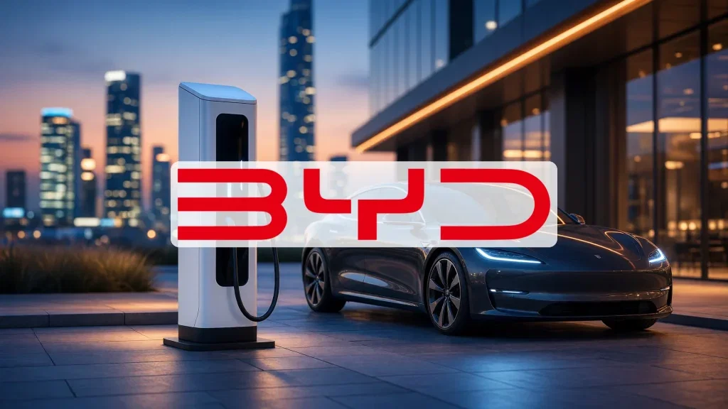 BYD Aktie: CLSA holt das Kursziel auf 104 HK$ runter BYD Aktie - Beitragsbild (KI-generiertes Symbolbild)