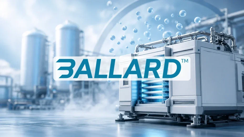 Ballard Power Aktie: ZEMU-Zug gewinnt Innovationspreis Ballard Power Aktie - Beitragsbild (KI-generiertes Symbolbild)