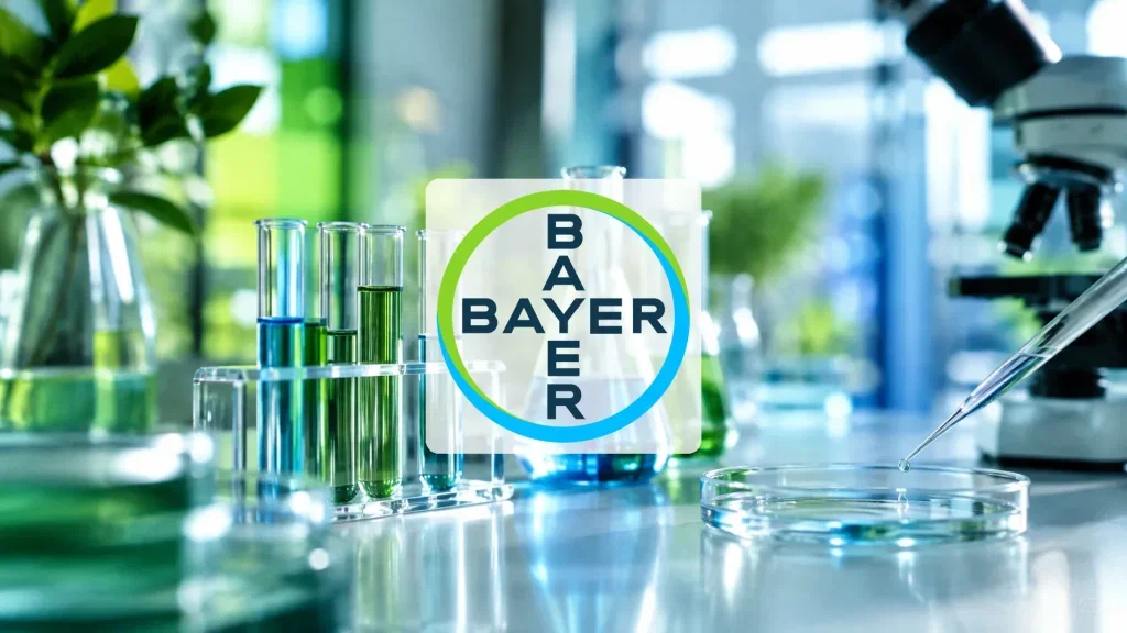 Bayer-Aktie: Da geht es los! Abstrakte Darstellung einer modernen Laborumgebung, die Wachstum und Fortschritt im Pharmasektor symbolisiert.