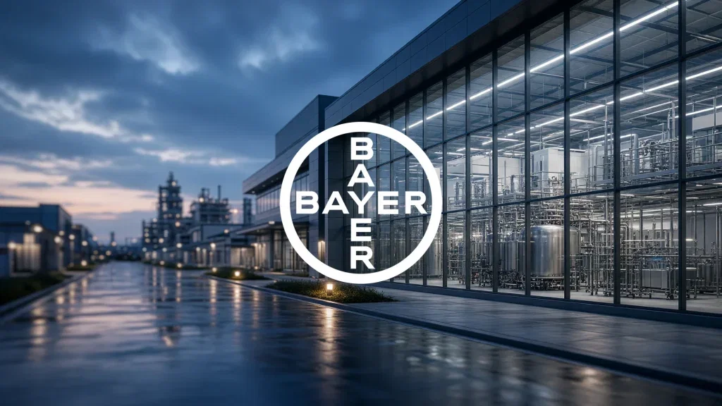 Bayer Aktie: 2,2 Milliarden für Werk in Ohio Bayer Aktie - Beitragsbild (KI-generiertes Symbolbild)