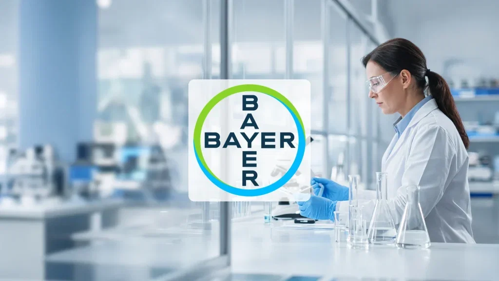 Bayer Aktie: UBS nennt Kursziel von 62 Euro Bayer Aktie - Beitragsbild (KI-generiertes Symbolbild)