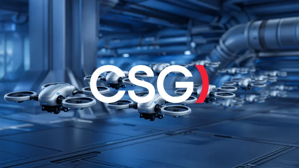CSG Aktie: Entwickelt SwarmShot mit Partnern CSG Aktie - Beitragsbild (KI-generiertes Symbolbild)