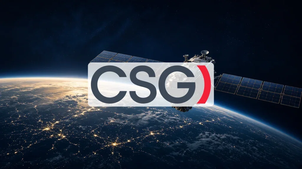 CSG Aktie: Raumfahrt-Ticket gelöst? CSG Aktie - Beitragsbild (KI-generiertes Symbolbild)