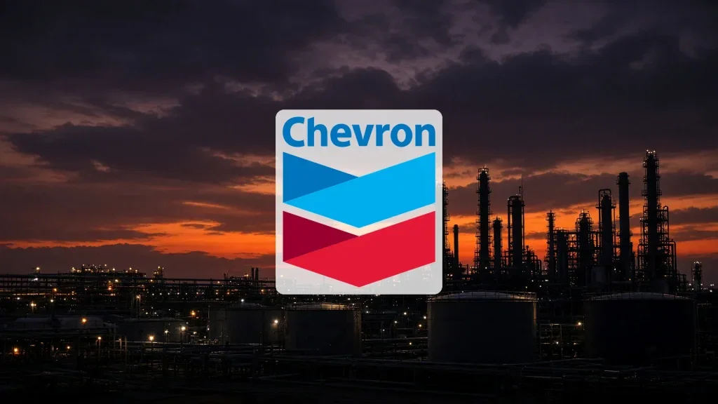 Chevron Aktie: Iran-Funke am Ölmarkt? Chevron Aktie - Beitragsbild (KI-generiertes Symbolbild)