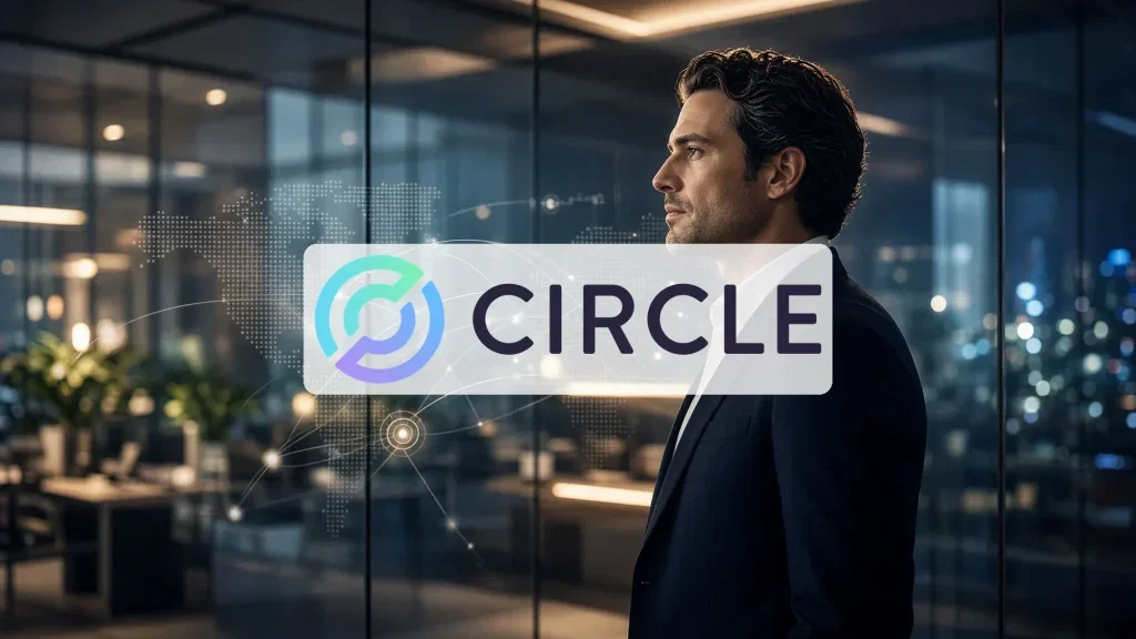 Circle Aktie - Beitragsbild (KI-generiertes Symbolbild)