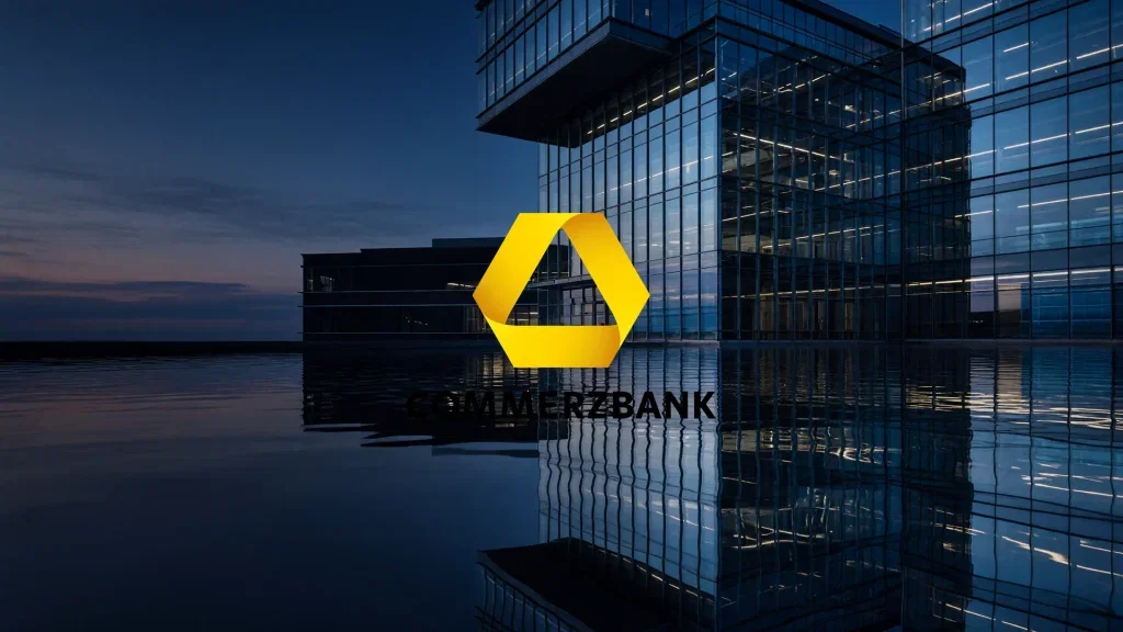 Commerzbank Aktie: Berlin prüft schärferes Übernahmerecht Commerzbank Aktie - Beitragsbild (KI-generiertes Symbolbild)