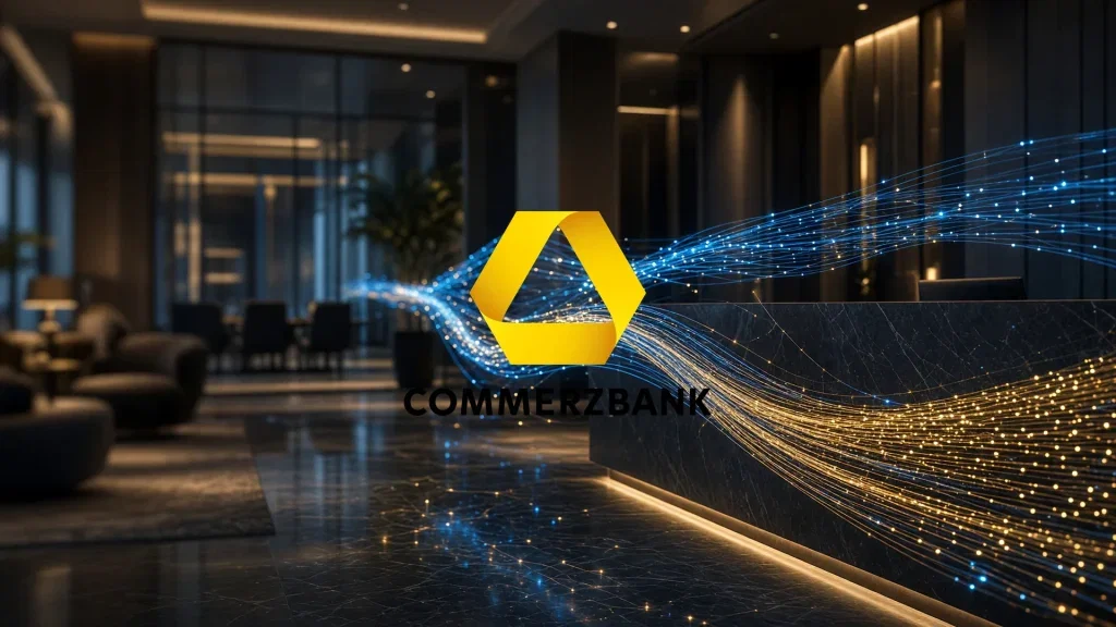 Commerzbank Aktie: Anti-Betrugsallianz beim Kartellamt angemeldet Commerzbank Aktie - Beitragsbild (KI-generiertes Symbolbild)