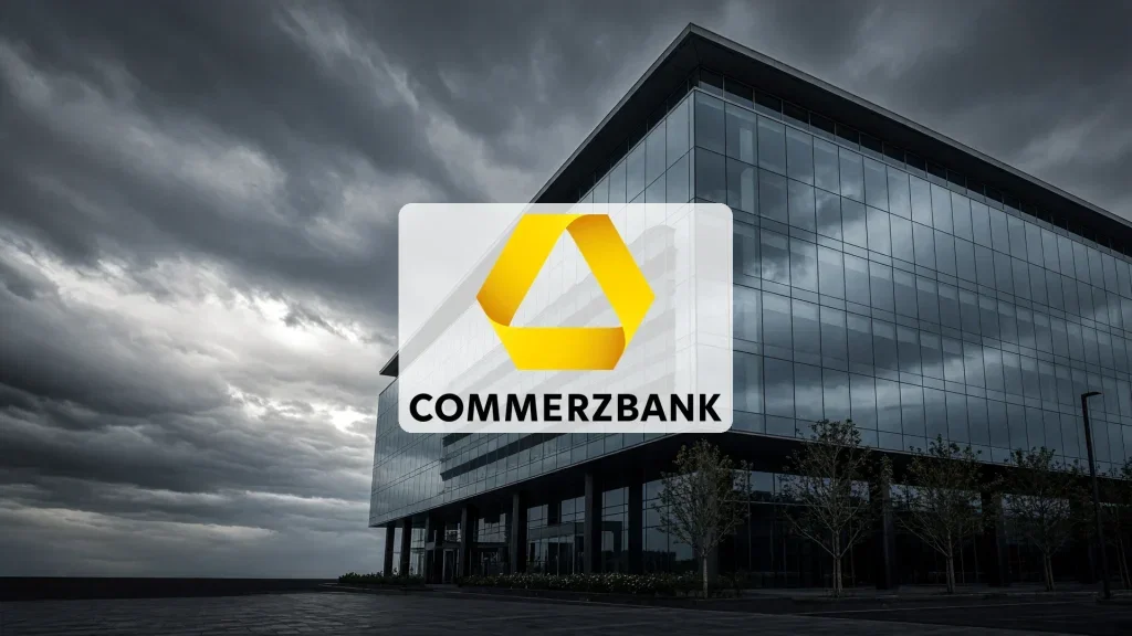 Commerzbank Aktie: RBC senkt Einstufung wegen UniCredit-Risiken Commerzbank Aktie - Beitragsbild (KI-generiertes Symbolbild)