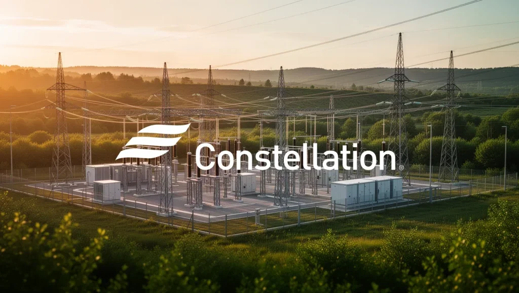 Constellation Energy: Aktie springt nach Google-Vertrag Constellation Energy Aktie - Beitragsbild (KI-generiertes Symbolbild)