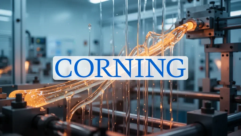 Corning Aktie - Beitragsbild (KI-generiertes Symbolbild)