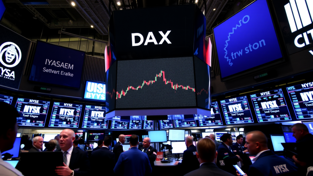Durchatmen an den Börsen: Anthropic legt die Karten offen, Brasilien nach dem Wahlschock Handelsboden mit DAX-Anzeige