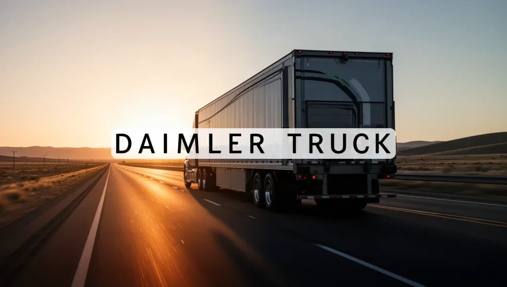 Daimler Truck Aktie - Beitragsbild (KI-generiertes Symbolbild)